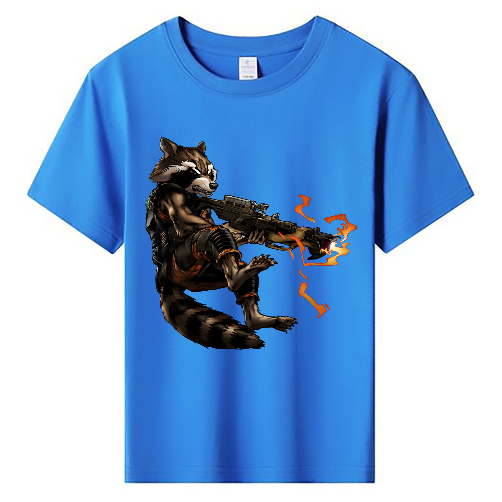 （画像用） アベンジャーズ The Avengers 綿100％キッズTシャツ（フロントプリント）
